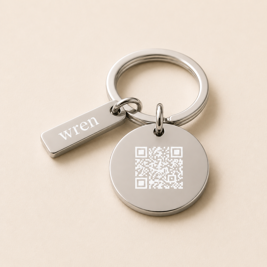 Wren Keyring Tag