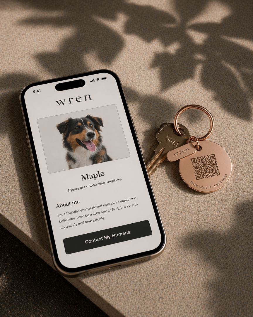 Wren Collar Tag